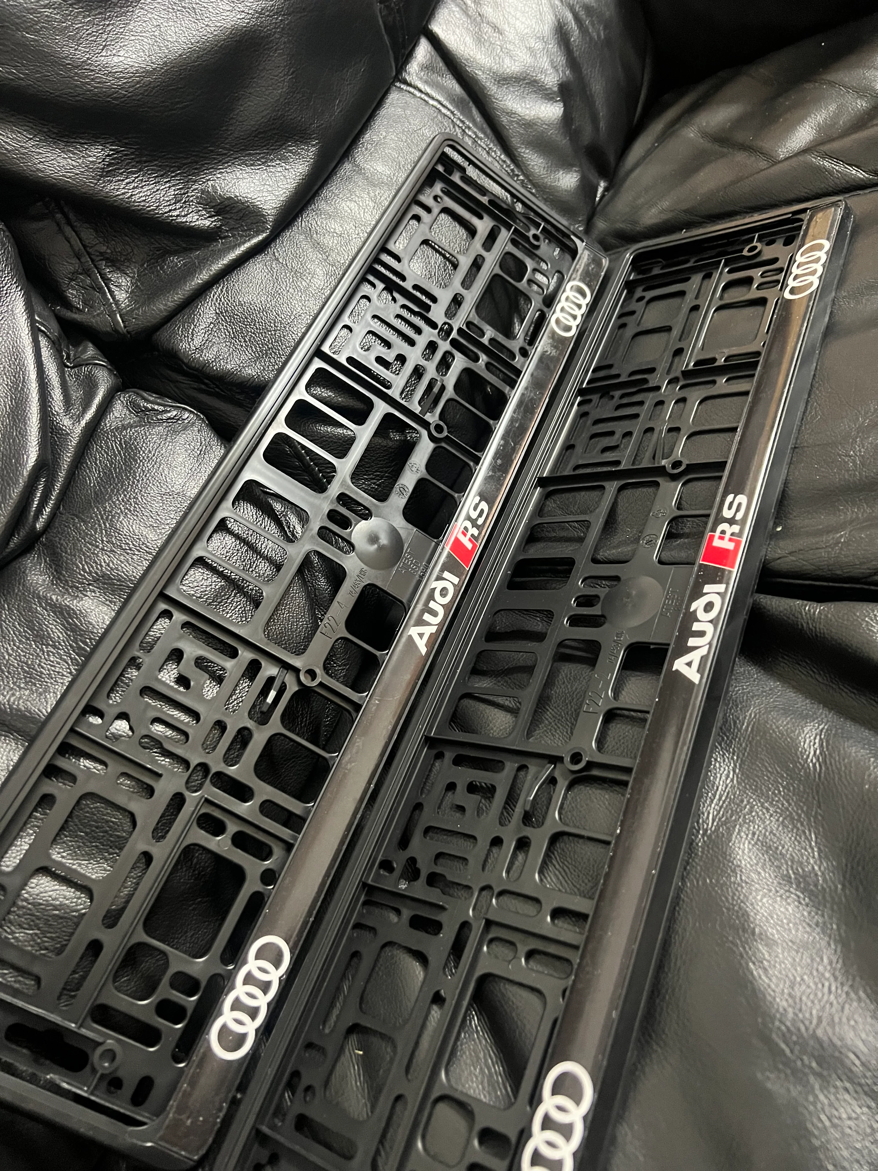 Audi RS Number Plate Holder